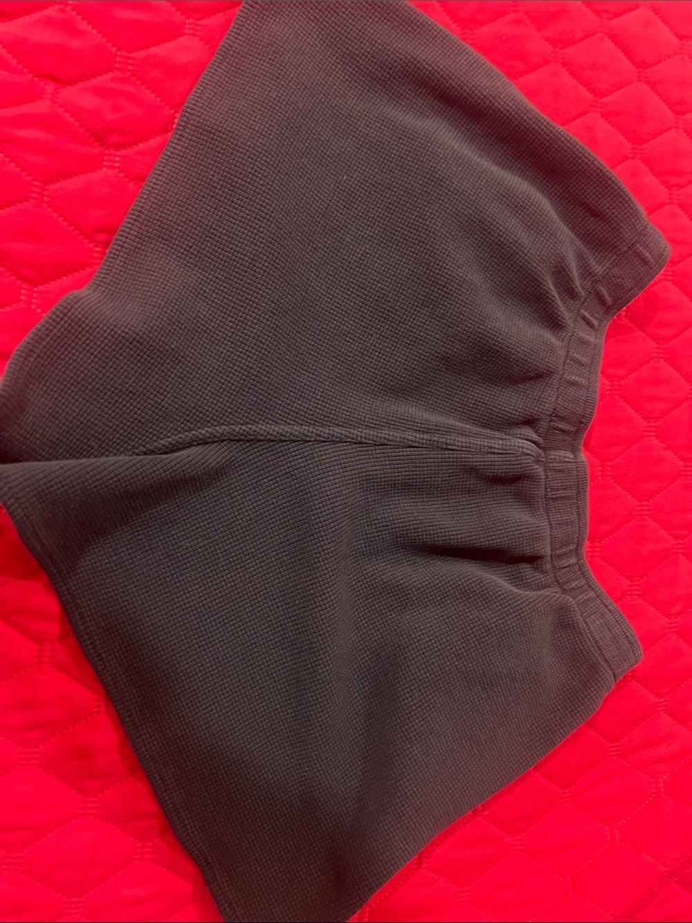 Brandy Melville Navy Waffle Knit Athletic Shorts - Picture 4 of 6
